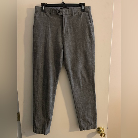 Banana Republic Other - Banana Republic plaid slim tapered fit pants 29x32
